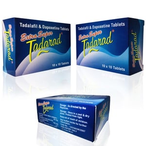 超級雙效犀利士Extra Super Tadarad 120mg/10粒  助勃+延時 丁丁藥局台灣官網正品
