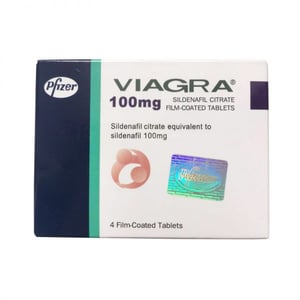 威而鋼 VIAGRA 100mg 1盒/4顆 輝瑞原廠官方授權 丁丁藥局台灣官網正品