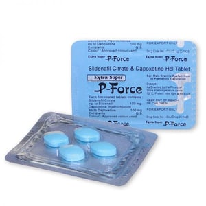 必利吉 Super P-force 200mg/4顆 助勃+延時 威而鋼學名藥 丁丁藥局台灣官網正品